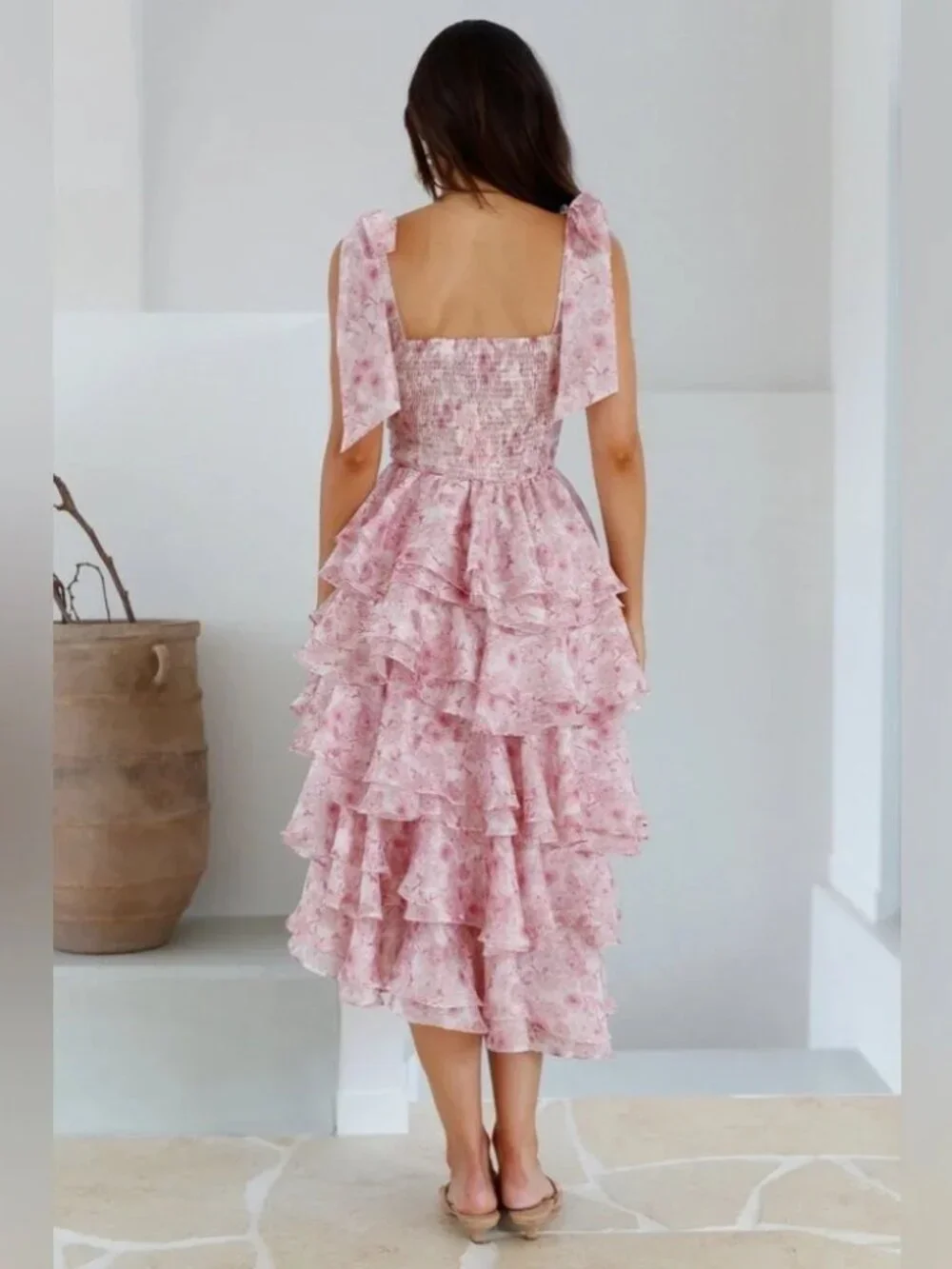 Poetry At Dawn Midi Dress